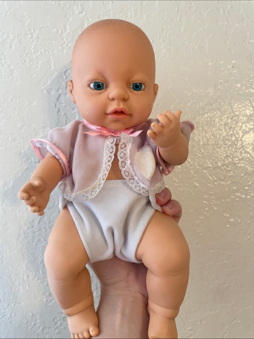 Vintage 90s Baby feels so real doll vintage Tyco weighted soft spot bones infant